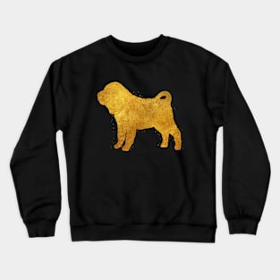 Shar Pei golden art Crewneck Sweatshirt